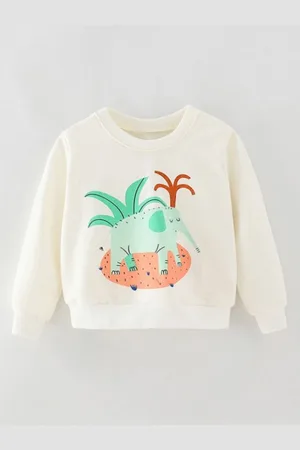 Stylecast Girls Printed Round Neck Cotton T-shirt