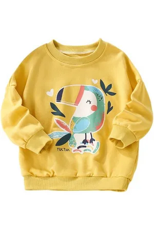 Stylecast Girls Printed Round Neck Cotton T-shirt