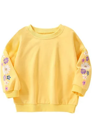 Stylecast Girls Solid Round Neck Cotton T-shirt