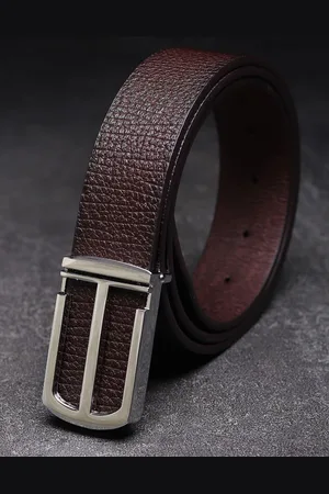 Winsome Deal Men Textured Formal Belt