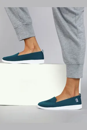 PARAGON Women Comfort Insole Contrast Sole Mesh Slip On Sneakers