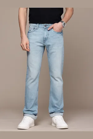 Nautica Men Straight Fit Heavy Fade Pure Cotton Jeans