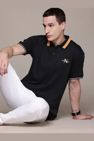 Nautica Pure Cotton Polo Collar T-shirt