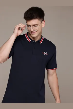Nautica Polo Collar Pure Cotton T-shirt
