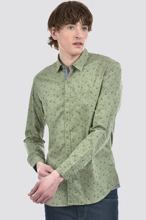 NUMERO UNO Men Floral Print Slim Fit Shirt