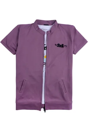 CAVIO Boys Lightweight Tailored Jacket with Patchwork