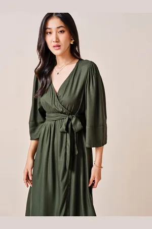 AND Regular Sleeve Midi Dress