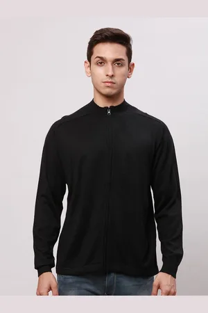 Park Avenue Men Zip Detail Cardigan sweaters