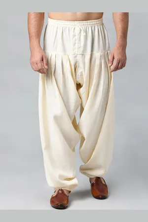 TheEthnic.Co Men Straight Fit Cotton Salwar