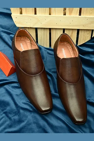 Provogue Men Round Toe Formal Slip-Ons Shoes