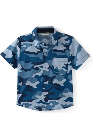 CrayonFlakes Boys Opaque Printed Casual Shirt
