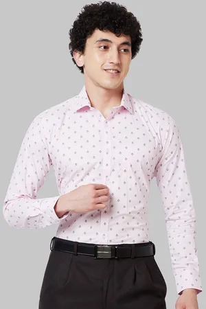Park Avenue Men Slim Fit Opaque Printed Casual Shirt
