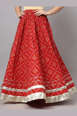 Kalini Printed Flared Maxi Skirt