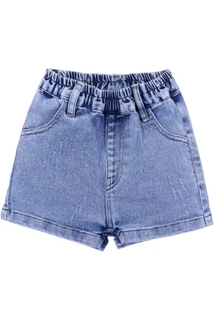 Superminis Girls Relaxed Fit Denim Shorts