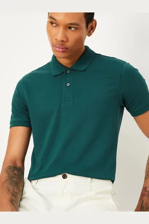 Max Collection Men Polo Collar Pockets T-shirt