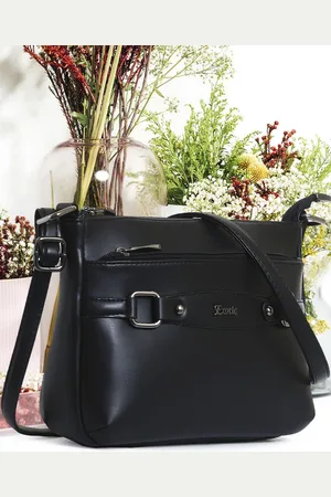 EXOTIC Embellished PU Oversized Bucket Handheld Bag