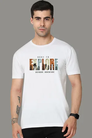 STELLERS Men Printed Applique T-shirt