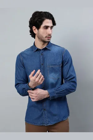 CANTABIL Men Opaque Faded Casual Shirt