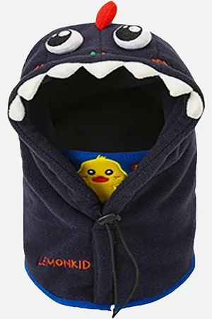 Little Surprise Box LLP Unisex Kids Embroidered Woollen Beanie