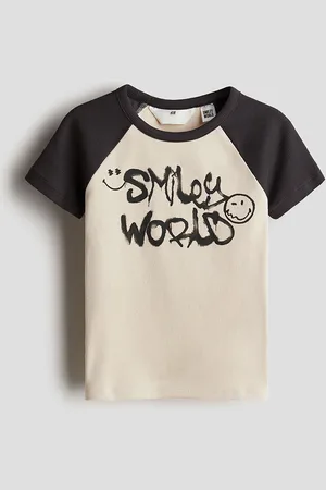 H&M Girls Printed T-Shirts