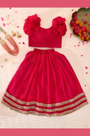Rangpur Girls Gotta Patti Ready to Wear Lehenga & Choli