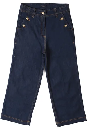 Allen Solly Girls Mid-Rise Clean Look Stretchable Jeans