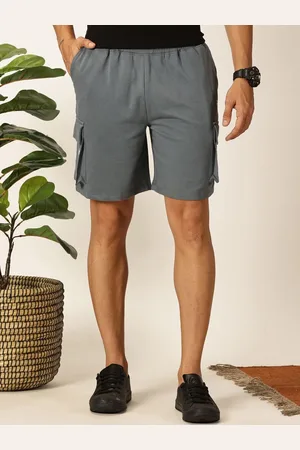 Mast & Harbour Men Regular Fit Outdoor Mid-Rise Regular Shorts