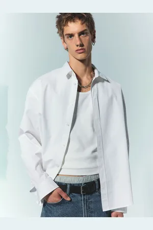 H&M Men Loose Fit Solid Shirt