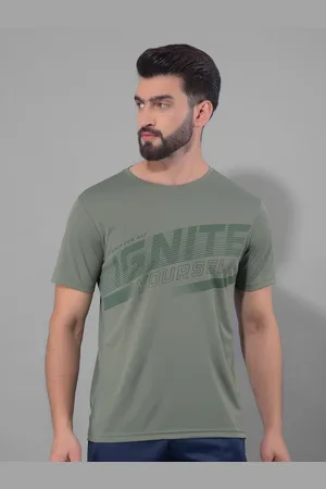 Force NXT Men Typography Printed Sports T-shirt