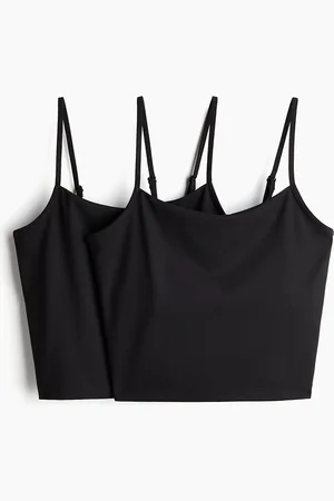 H&M Pack Of 2 Integral-Bra Sports Tops