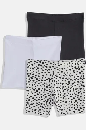 Next Girls Pack Of 3 Pure Cotton Shorts