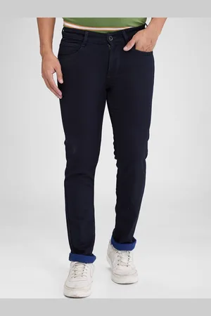Park Avenue Men Slim Fit Mid-Rise Clean Look Jeans