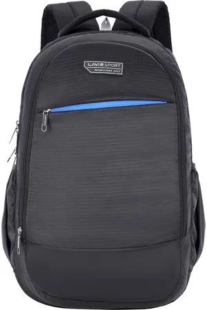 LAVIE Unisex Black & Blue NEBULA X Backpack