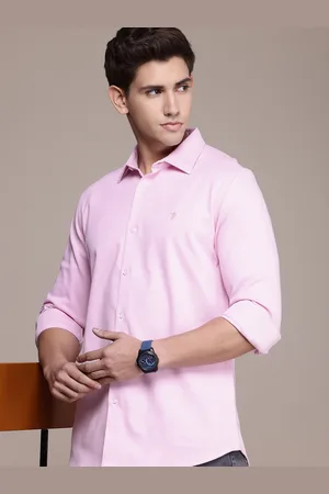 French Connection Men Premium Slim Fit Pure Cotton Casual Shirt