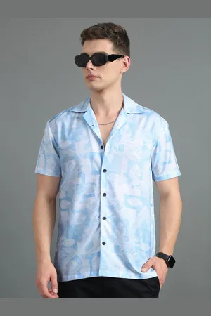PAUL STREET Men Relaxed Slim Fit Abstract Printed Opaque Casual Shirt