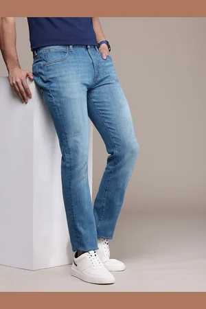 French Connection Men Slim Fit Light Fade Stretchable Jeans