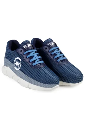 BXXY Men Mesh Height Increasing Sports Running Non-Marking Shoes