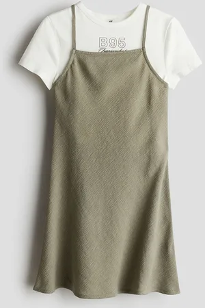 H&M Girls 2-Piece Top And Dress Set