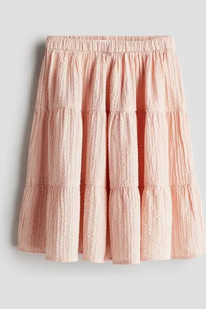 H&M Girls Tiered Seersucker Skirts