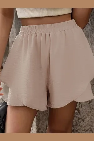 LULU & SKY Women Loose Fit High-Rise Shorts