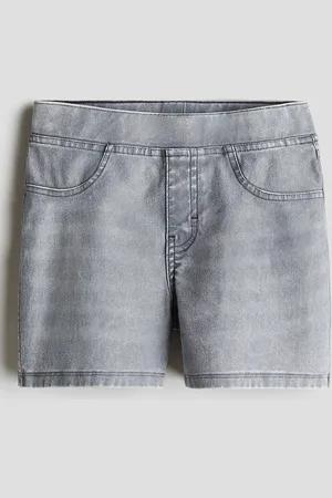 H&M Girls Mid-Rise Denim Shorts