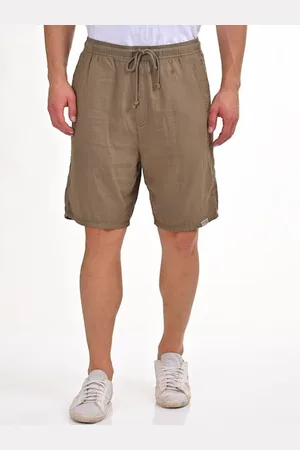 POE Men Slim Fit Mid-Rise Cotton Shorts