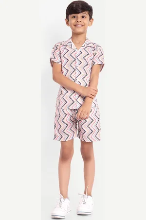 BAESD Kids Printed Pure Cotton Clothing Set