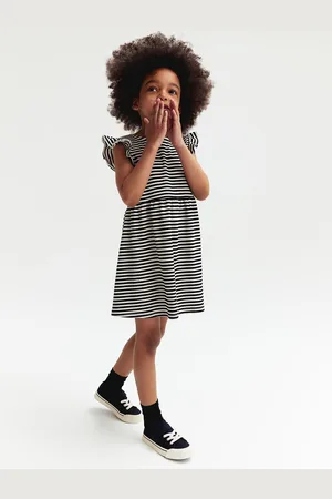 H&M Girls Ribbed Jersey Dress