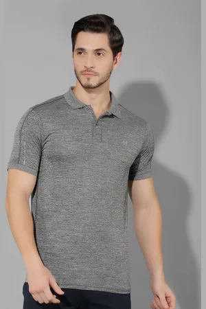 Force NXT Men Polo Collar Solid Sports T-shirt
