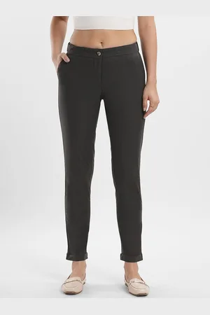 Bombay High Women Tailored Tapered Fit Trousers