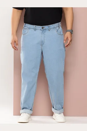 Sztori Men Plus Size Straight Fit Stretchable Jeans