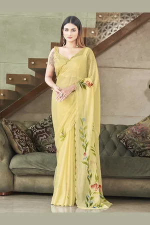 Tikhi Imli Floral Embellished Saree