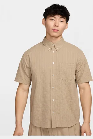 Nike Men Life Seersucker Shirt