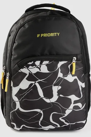 Priority Unisex Graphic Printed Laptop Backpack - 38 L